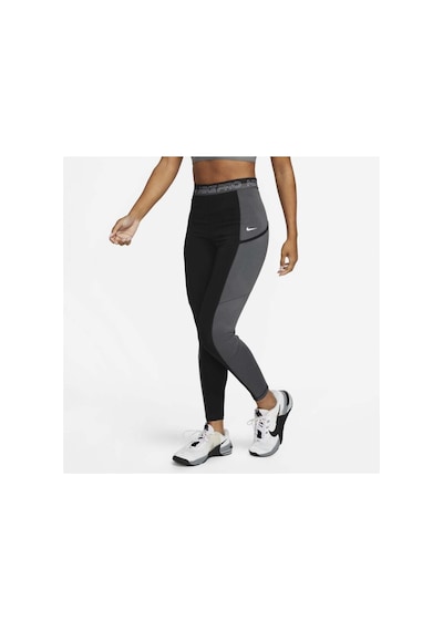 Nike Pro Dri-fit High-waisted Pockets 7/8 Training Kadın Tayt Siyah