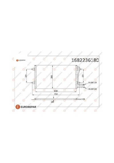 Erp Klima Radyatörü Vw Lt 28-46 Iı Eurorepar 1682236180