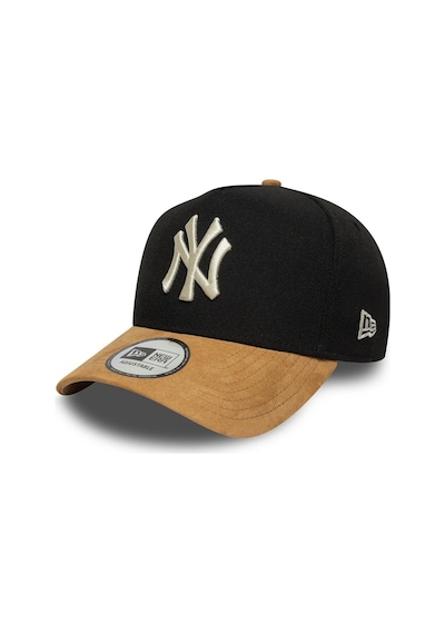 New Era New York Yankees Mlb Süet Vizör Siyah 9fprty Unisex E-çerçeve Ayarlanabilir Şapka-11607 Siyah