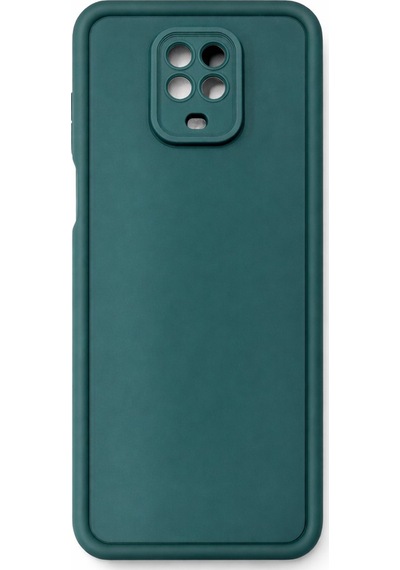 Huawei Nova 9 Se Ve Ry 50 Se Uyumlu Kamera Çıkıntılı Mat Silikon Telefon Kılıfı Yeşil