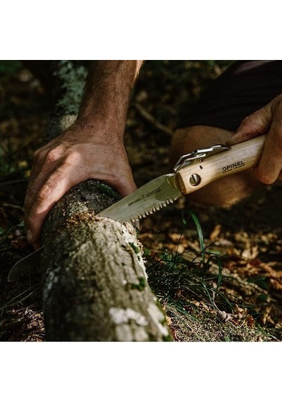 Opinel Kayın Saplı Katlanır Çelik Testere No.18