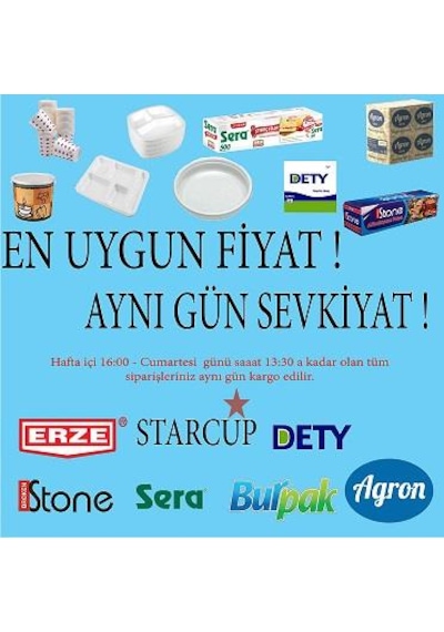 Karton Bardak 7 Oz 3000'li