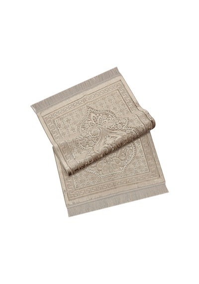 Kadife İnci Seccade Velvet Pearl - Kahverengi