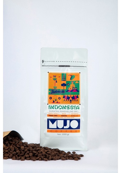 Indonesia Sumatra Mandheling Gr.1 Çekirdek Kahve-1000gr-kağıt Filtre Kağıt Filtre