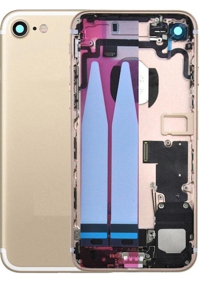 Apple Uyumlu iPhone 7 İle Dolu Kasa Altın