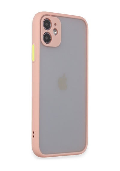 Apple iPhone Uyumlu 11 Kılıf Montreal Silikon Kapak - Pembe Bzsxx00 1