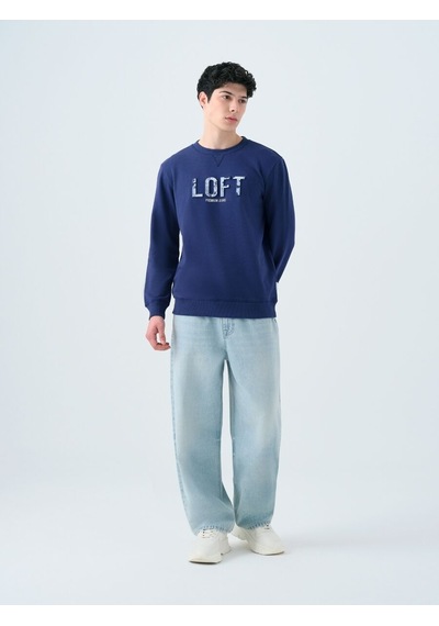 LOFT Regular Fit Erkek Sweatshirt Lf2039946 Q1.v1 Lacivert