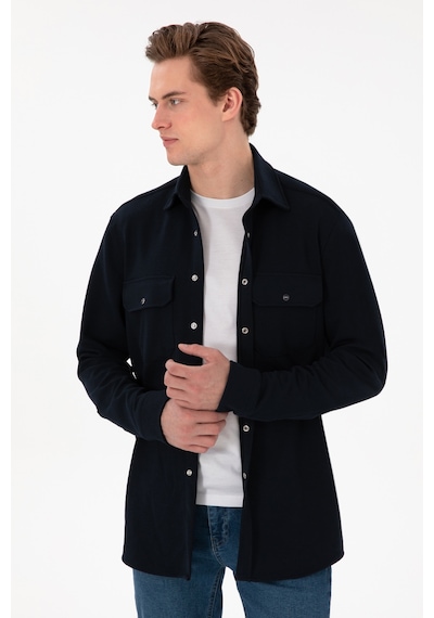 U.s. Polo Assn. Erkek Lacivert Gömlek Örme 50305605-vr033 Lacivert U.s. Polo Assn. Erkek Lacivert Gömlek Örme 50305605-vr033 Lacivert