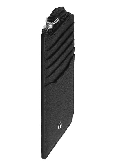 Mont Blanc Montblanc Sartorial Deri Fermuarlı 7 Bölmeli Kartlık 223121 Siyah