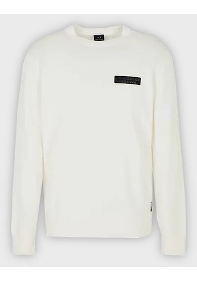 Armani Exchange Erkek Kazak 6rzm1e Zmx8z 1116 Beyaz