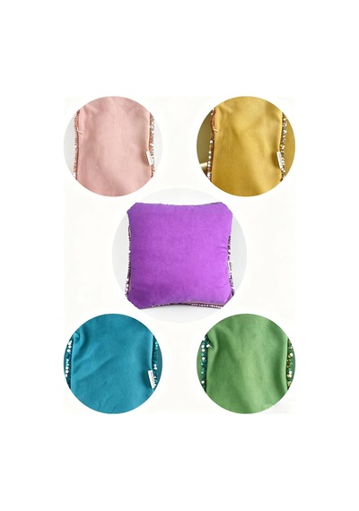 Pullu Yastık Kılıfı 40 X 40 Cm Çift Taraflı Payetler Dekoratif Yastık Koltuk Yastığı Renk Değişimi Parıltı Diğer