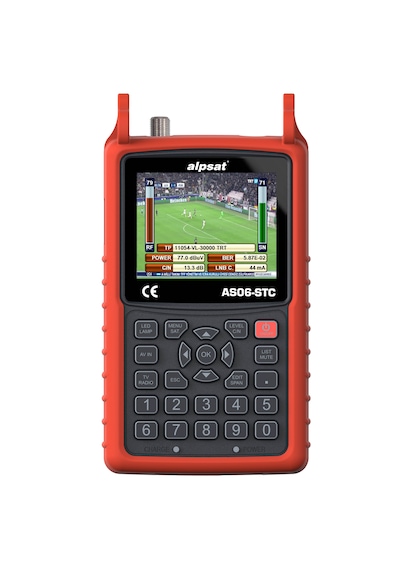 Alpsat As06 - Satfinder 6 Uydu/ahd Kamera/kablo Tv/ Karasal Tv Test Cihazı