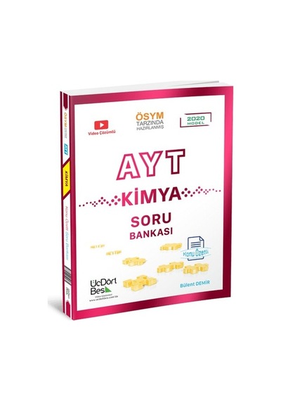 Üçdörtbeş Ayt Kimya Soru Bankası