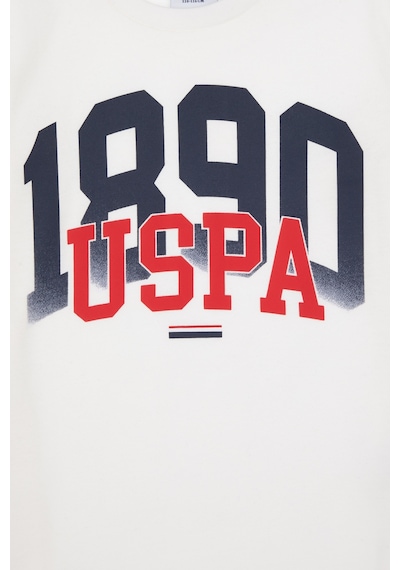U.S. Polo Assn. Erkek Çocuk Beyaz Pijama Takımı 50318565-VR013