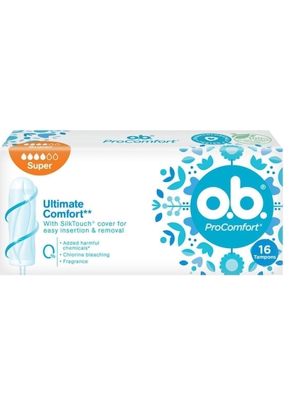 O.B. Tampon Süper 16'lı x3