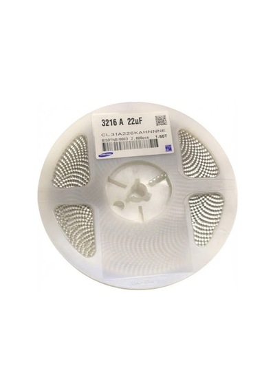 3216 A 22uf Smd Kondansatör / Çip Kondansatör 2000 Adet Makara Paket