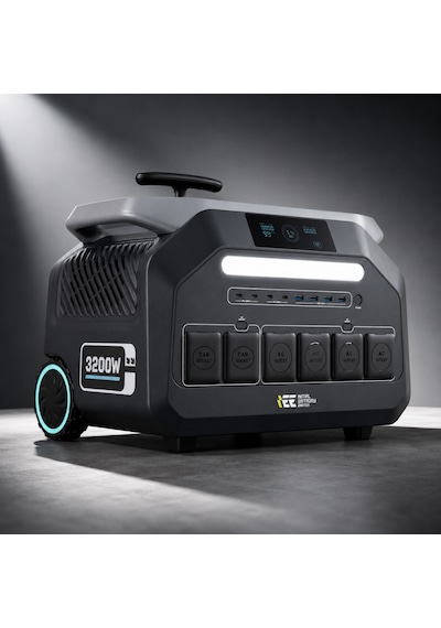 Initial Entropy Energy Lisanslı P3200 2048wh 6400w Max. Taşınabilir Güç Kaynağı - Full Paket Initial Entropy Energy Lisanslı P3200 2048wh 6400w Max. Taşınabilir Güç Kaynağı - Full Paket
