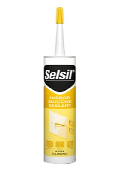 SELSİL AYNA SİLİKONU 310 ML BEYAZ