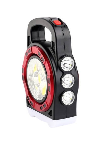 Powermaster Hb-6678c Cob Ledli 20 Watt 3 Kademeli Şarjlı Usb Çıkışlı Solar Lamba
