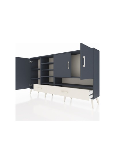 Arges Konsol 8 Raflı 2 Çekmeceli 3 Kapaklı 176x30x99 Antrasit-antrasit/aytaşı Antrasıt/aytası - Antrasıt Arges Konsol 8 Raflı 2 Çekmeceli 3 Kapaklı 176x30x99 Antrasit-antrasit/aytaşı Antrasıt/aytası - Antrasıt