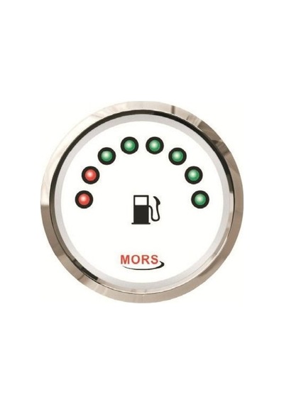 Mors Di̇ji̇tal Yakit Göstergesi̇ 12-24v Beyaz