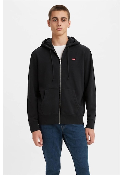 Levi's TR_CORE NG ZIP UP MINERAL 1 BLACK GRAPH A4915-0001 Siyah
