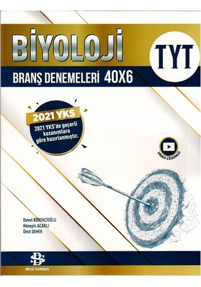 Bilgi Sarmal Yayınları Tyt Biyoloji Deneme