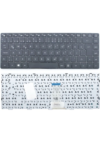 Exper V136346Ak4 Tr Uyumlu Notebook Klavye (Siyah Tr) - 557435094