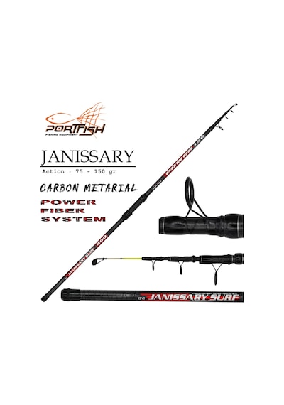 Portfish Janissary Surf Olta Kamışı 360Cm 75-150 Gr (548680106)