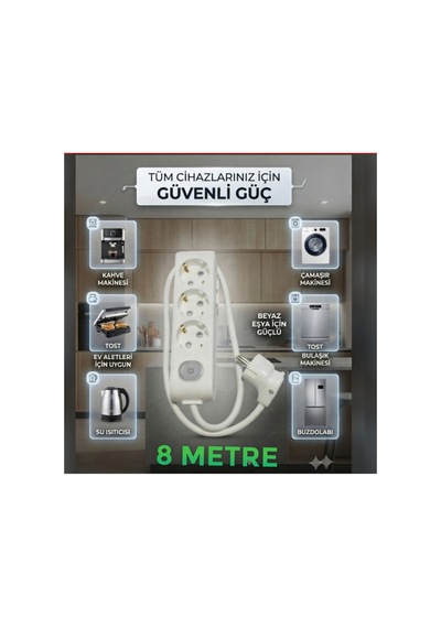 Vikomulti-let 3 Lü Anahtarli Çocuk Korumali 3x2.5 % Yüz Tam Bakır Ttr Kablolu Uzatma Seyyar Markanin Özel Üretimi Tse Fişli Bakir Kablolu 8 Metre - 894342285 8 Metre - 894342285 2 - 5 M Vikomulti-let 3 Lü Anahtarli Çocuk Korumali 3x2.5 % Yüz Tam Bakır Ttr Kablolu Uzatma Seyyar Markanin Özel Üretimi Tse Fişli Bakir Kablolu 8 Metre - 894342285 8 Metre - 894342285 2 - 5 M
