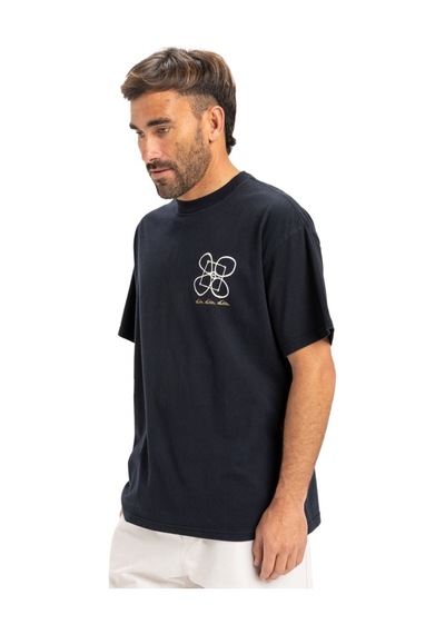 Quiksilver Hw Ouitside Inside Ss Erkek Kısa Kollu Tişört Eqyzt08032 Siyah