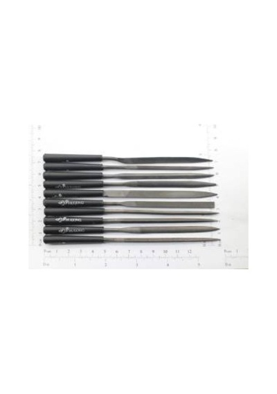 10Lu Eğe Seti 14 Cm 3 Mm Çaplı Törpü Zımpara Set Hassas Dekor Set