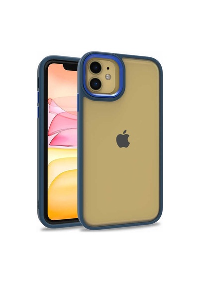 Apple Uyumlu iPhone 11 Kılıf Flora Kamera Çıkıntılı Arkası Şeffaf Köşeleri Parlak Renkli Işlemeli Flora Kapak