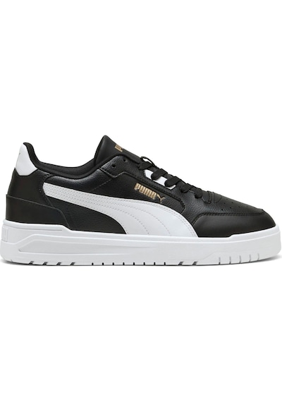 Puma Shuffle Downtown Siyah Beyaz Erkek Sneaker Spor Ayakkabı Siyah