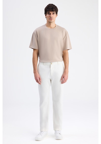 D's Damat Ds Damat Relaxed Fit Pilesiz Ekru Gabardin Chino Pantolon 6hcc3ı303777m Çok Renkli