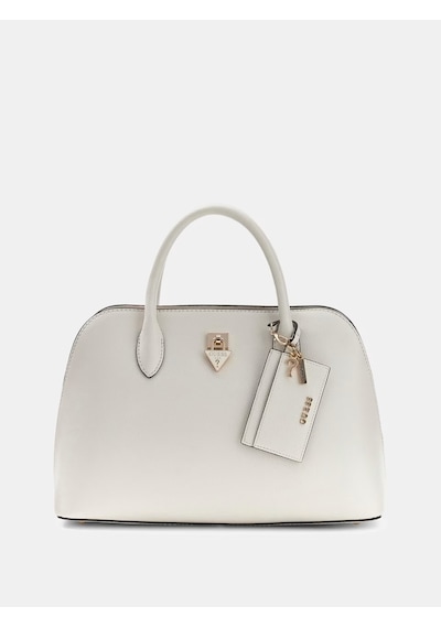Guess Patsie Logo Kadın El Çantası Hwzg9919060 Krem