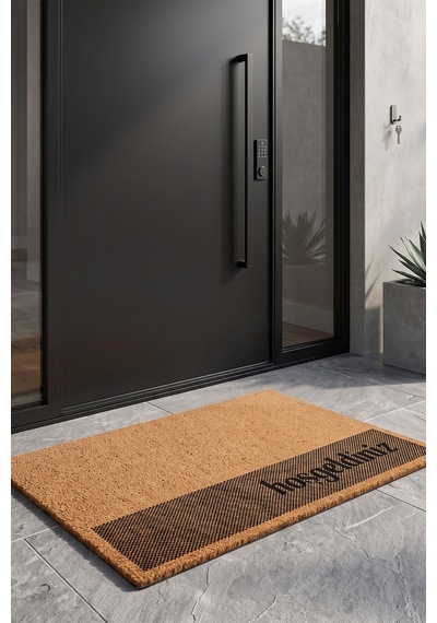 Villadia Home Textile Kapı Önü Paspası Kaymaz Taban Dekoratif Paspas Ev Giriş Antre İç Ve Dış Mekan Paspası 45x70 Cm 26ypycoco