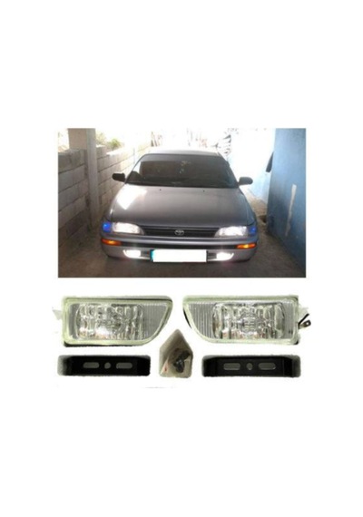 Carub Efsane Kasa Toyota Uyumlu Tip Sis Lambası 12v Beyaz 2 Adet(emark B