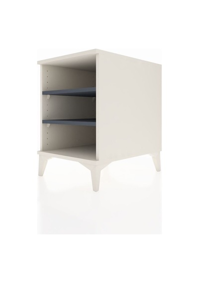 Kronos Komodin 2 Raflı 44x59x64 Aytaşı-antrasit Aytaşı