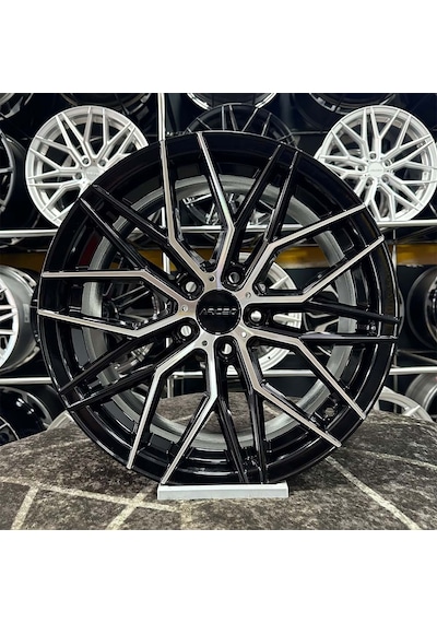 20" İnç 5x120 Arceo Valencia Black Diamond 9-10 Ofset Jant