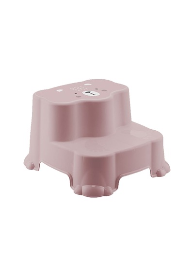 Pembe Desenli Katlı Çocuk Basamağı