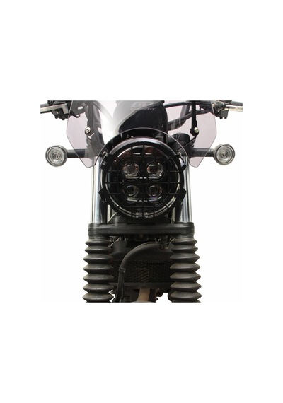 GP Kompozit  Honda CL 250 2023-2024 Uyumlu Far Koruma Siyah