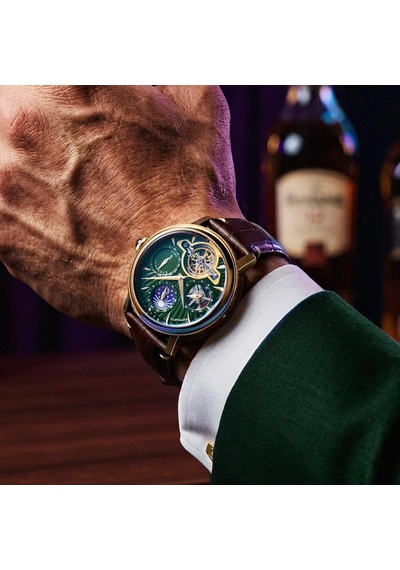 Earnshaw Es-8309-02 Erkek Kol Saati Altın