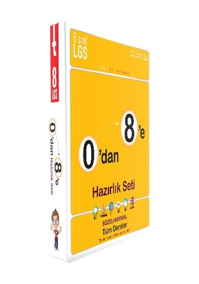 Tonguç 8. Sınıf LGS 0'dan 8'e Hazırlık Seti