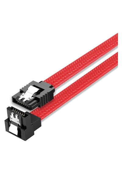 Aogo Hasır 90 Derece Sata Data Kablo Sata Iıı 6.0 Gbps Ao-121