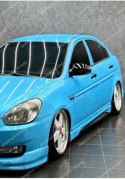 Hyundai Accent Era Yan Marşpiyel Seti Sağ-sol - Boyasız - Fiberglass