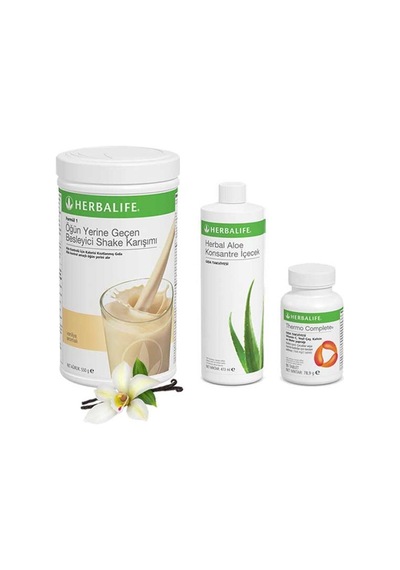 Herbalife Vanilya Shake Aloe Vera Thermo Complete