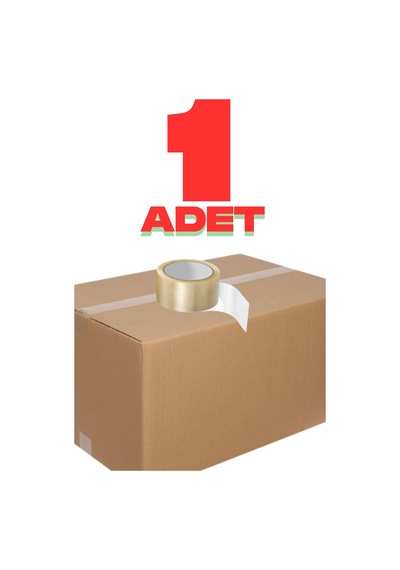 Yüksek Mukavemetli 45 Mm X 100 Mt Şeffaf Koli Bandı Kopmaz Ve Güçlü Yapışkanlı Paketleme Bandı
