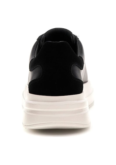 Guess Erkek Elban Deri Kalın Tabanlı Sneaker - Siyah 4182878