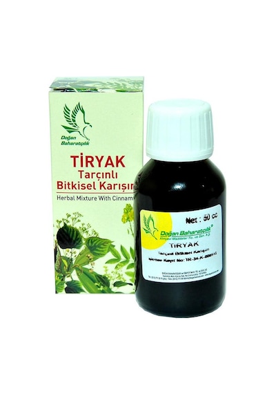 Doğan Baharatçılık Tiryak Tarçınlı Bitkisel Karışım 50 ML